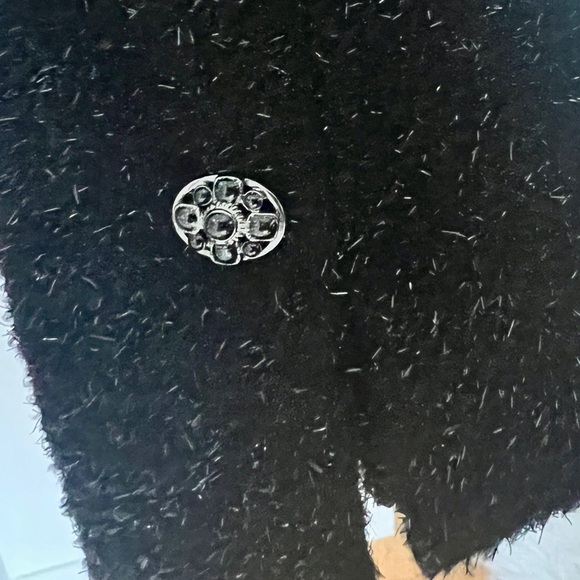 CHANEL Iridescent Tweed Black Zip Crop Jacket NEW - 38 / 2 - Picture 5 of 12